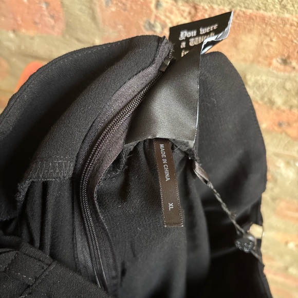 NWT Killstar Gothic Black Maxi Skirt - Picture 5 of 8